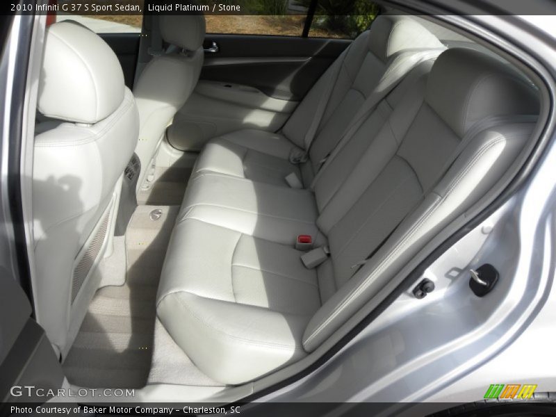 Liquid Platinum / Stone 2010 Infiniti G 37 S Sport Sedan