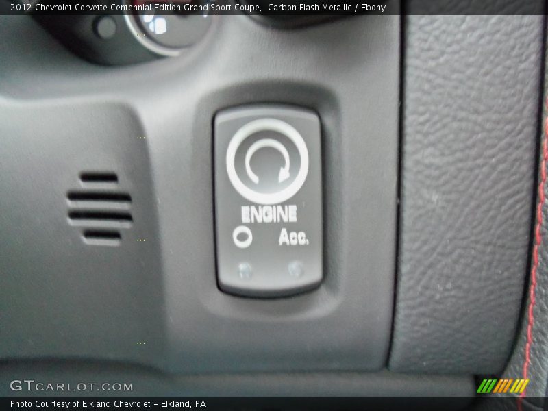 Carbon Flash Metallic / Ebony 2012 Chevrolet Corvette Centennial Edition Grand Sport Coupe
