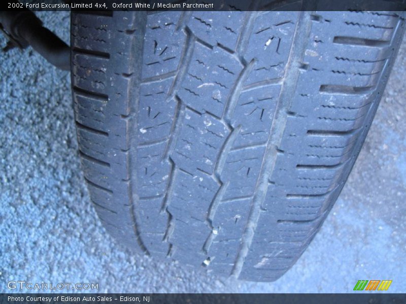 Oxford White / Medium Parchment 2002 Ford Excursion Limited 4x4