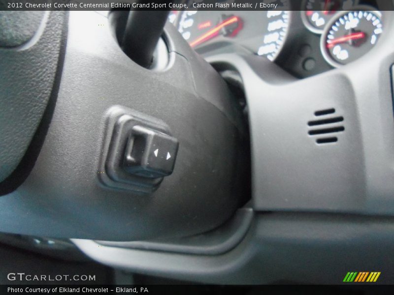 Carbon Flash Metallic / Ebony 2012 Chevrolet Corvette Centennial Edition Grand Sport Coupe
