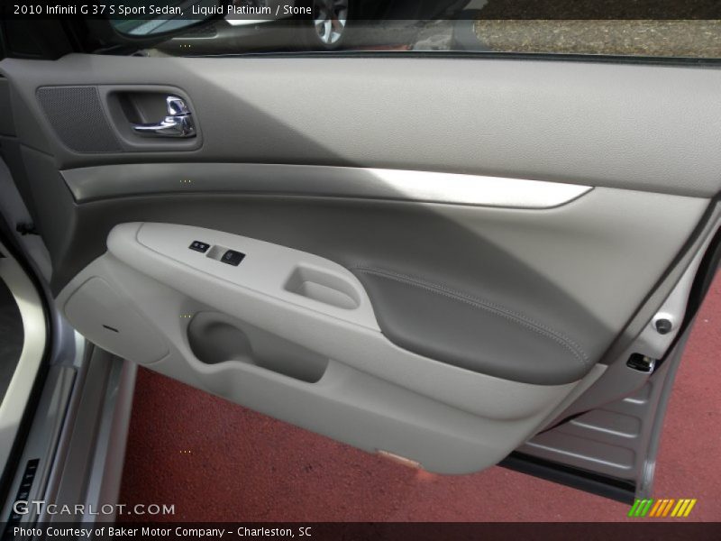 Liquid Platinum / Stone 2010 Infiniti G 37 S Sport Sedan