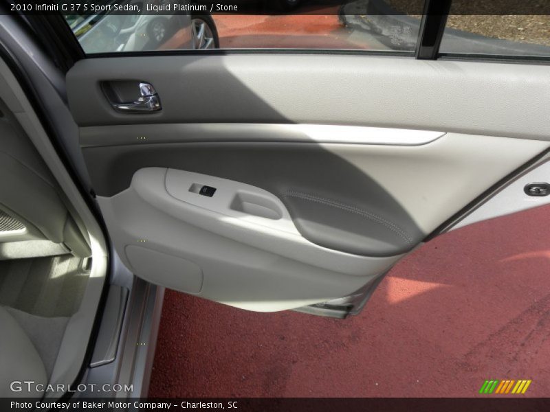 Liquid Platinum / Stone 2010 Infiniti G 37 S Sport Sedan