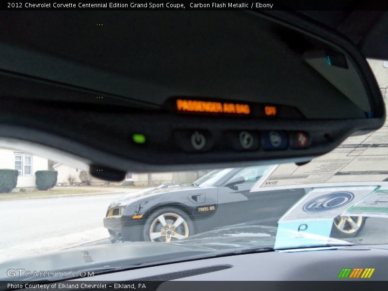 Carbon Flash Metallic / Ebony 2012 Chevrolet Corvette Centennial Edition Grand Sport Coupe