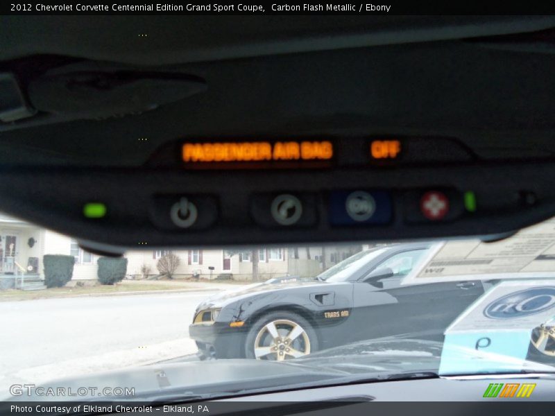 Carbon Flash Metallic / Ebony 2012 Chevrolet Corvette Centennial Edition Grand Sport Coupe
