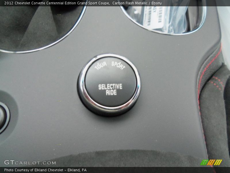 Controls of 2012 Corvette Centennial Edition Grand Sport Coupe