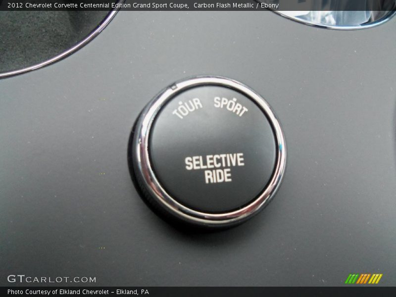 Controls of 2012 Corvette Centennial Edition Grand Sport Coupe