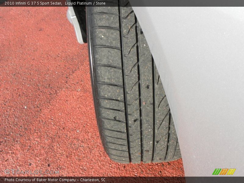 Liquid Platinum / Stone 2010 Infiniti G 37 S Sport Sedan