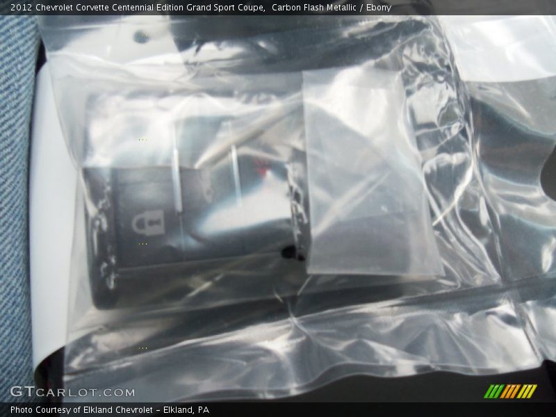 Carbon Flash Metallic / Ebony 2012 Chevrolet Corvette Centennial Edition Grand Sport Coupe