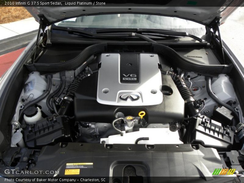  2010 G 37 S Sport Sedan Engine - 3.7 Liter DOHC 24-Valve CVTCS V6
