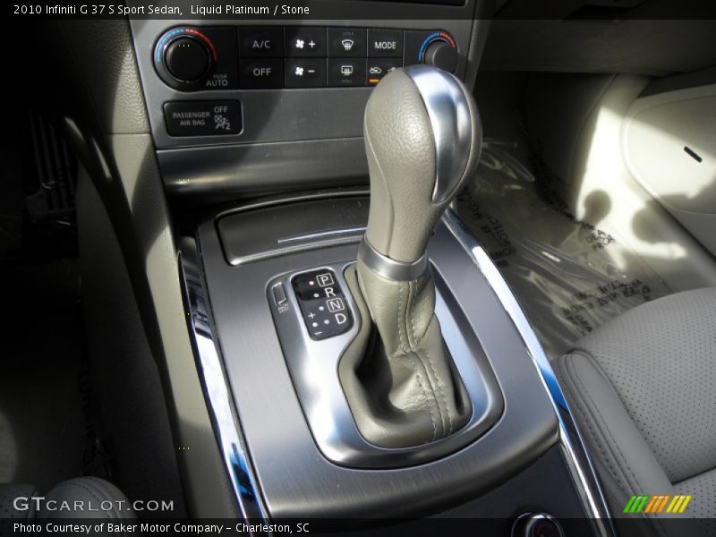  2010 G 37 S Sport Sedan 7 Speed ASC Automatic Shifter