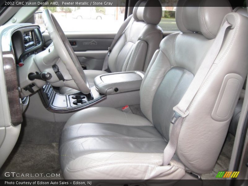 Front Seat of 2002 Yukon Denali AWD