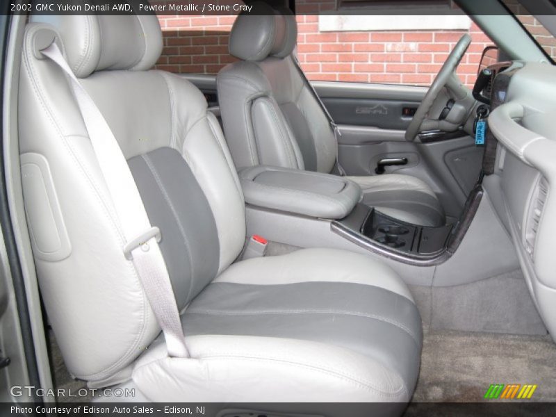 Front Seat of 2002 Yukon Denali AWD