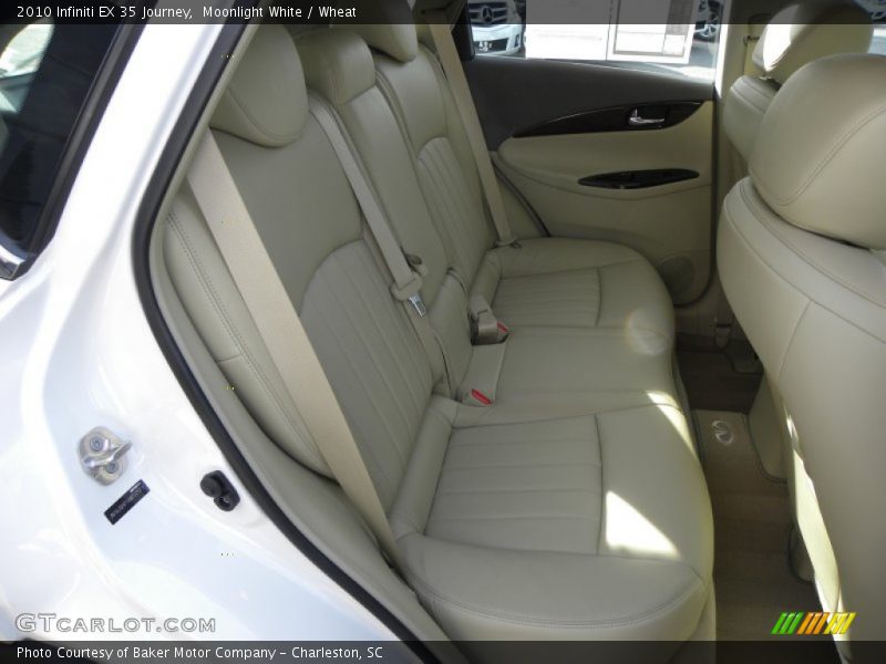 Rear Seat of 2010 EX 35 Journey