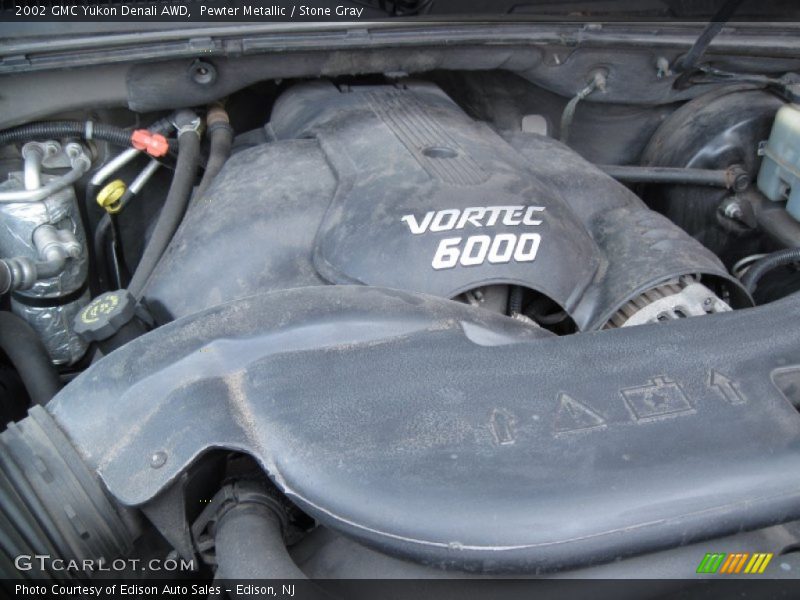  2002 Yukon Denali AWD Engine - 6.0 Liter OHV 16V Vortec V8