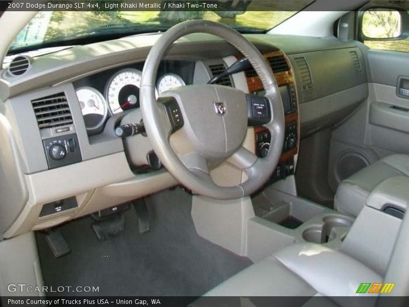 Light Khaki Metallic / Khaki Two-Tone 2007 Dodge Durango SLT 4x4