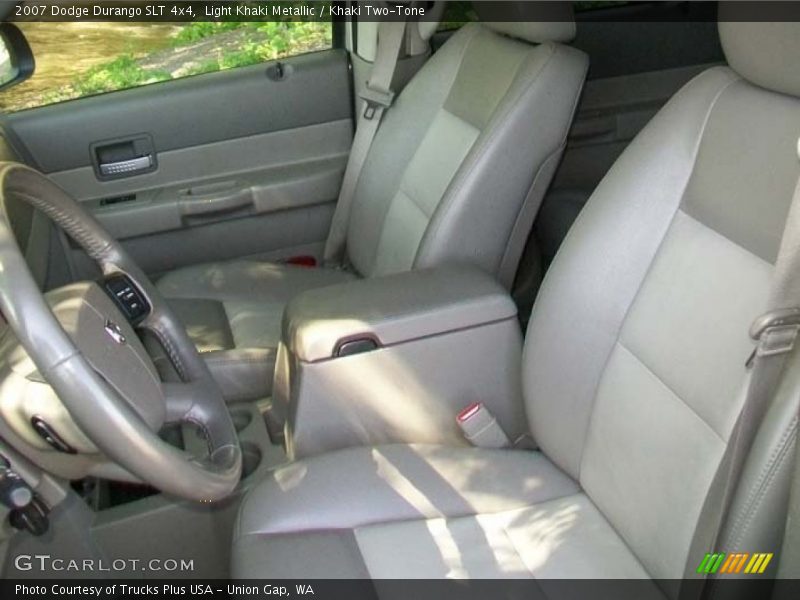 Light Khaki Metallic / Khaki Two-Tone 2007 Dodge Durango SLT 4x4