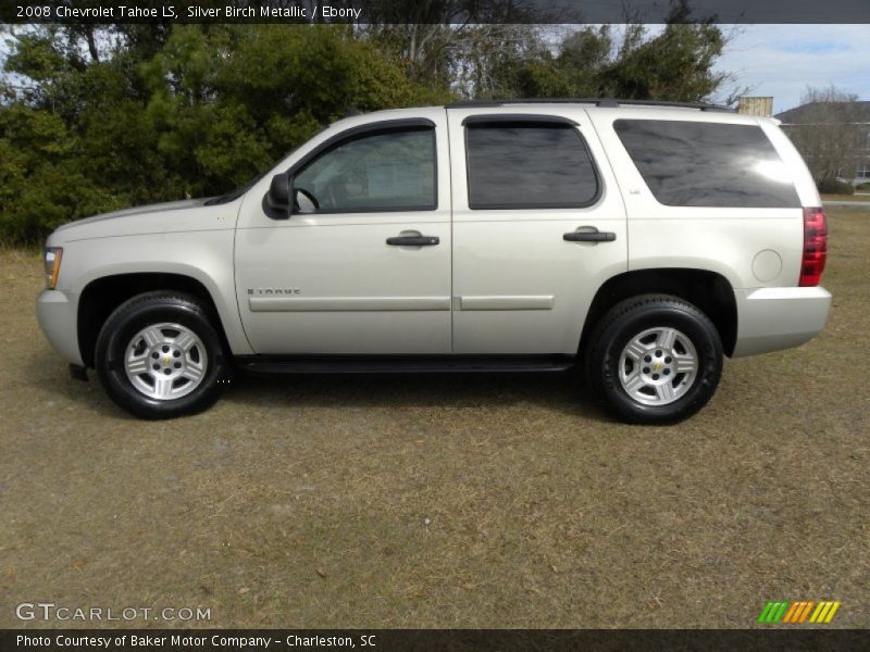Silver Birch Metallic / Ebony 2008 Chevrolet Tahoe LS