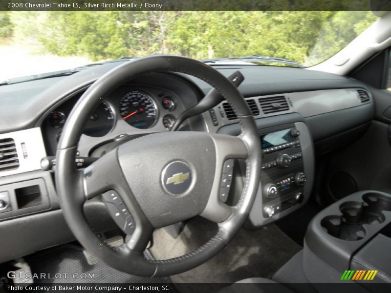 Silver Birch Metallic / Ebony 2008 Chevrolet Tahoe LS