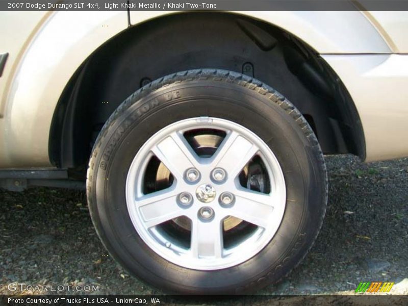 Light Khaki Metallic / Khaki Two-Tone 2007 Dodge Durango SLT 4x4