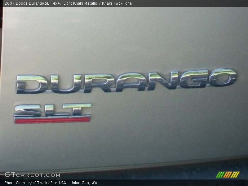 Light Khaki Metallic / Khaki Two-Tone 2007 Dodge Durango SLT 4x4