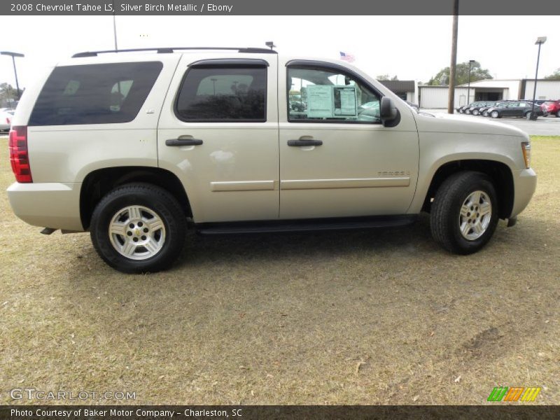 Silver Birch Metallic / Ebony 2008 Chevrolet Tahoe LS