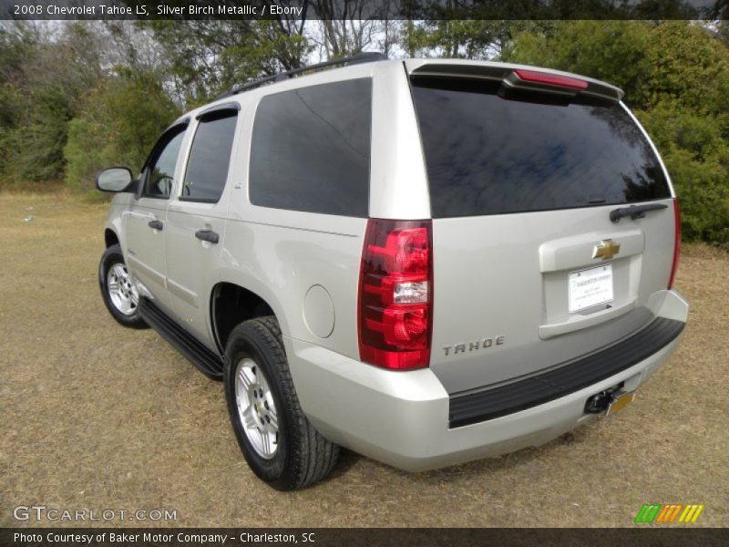 Silver Birch Metallic / Ebony 2008 Chevrolet Tahoe LS