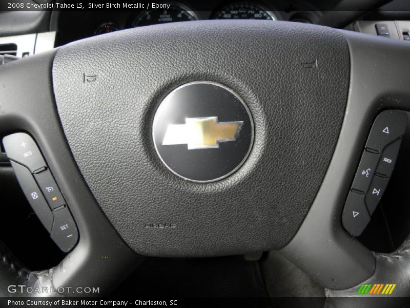 Silver Birch Metallic / Ebony 2008 Chevrolet Tahoe LS