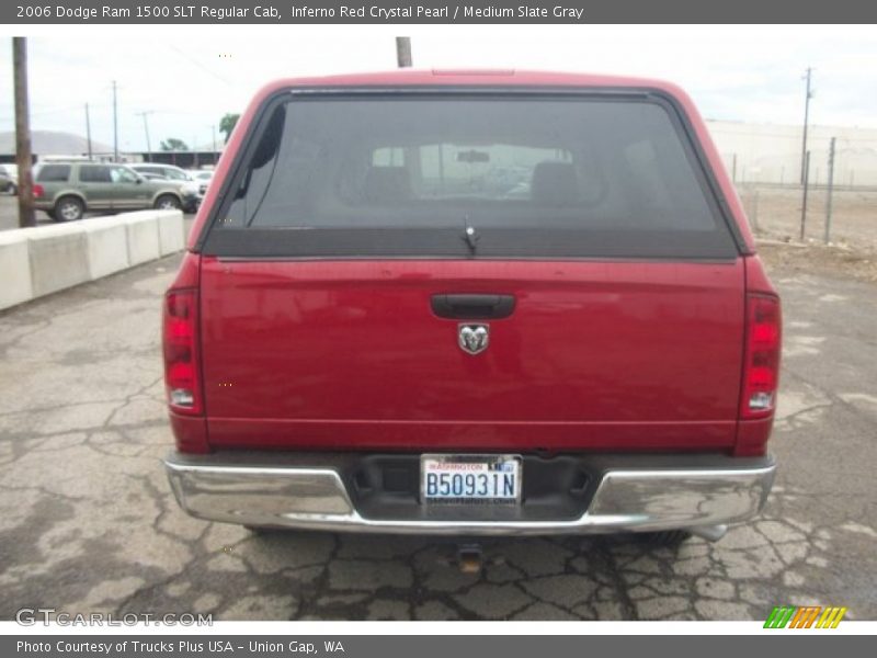 Inferno Red Crystal Pearl / Medium Slate Gray 2006 Dodge Ram 1500 SLT Regular Cab
