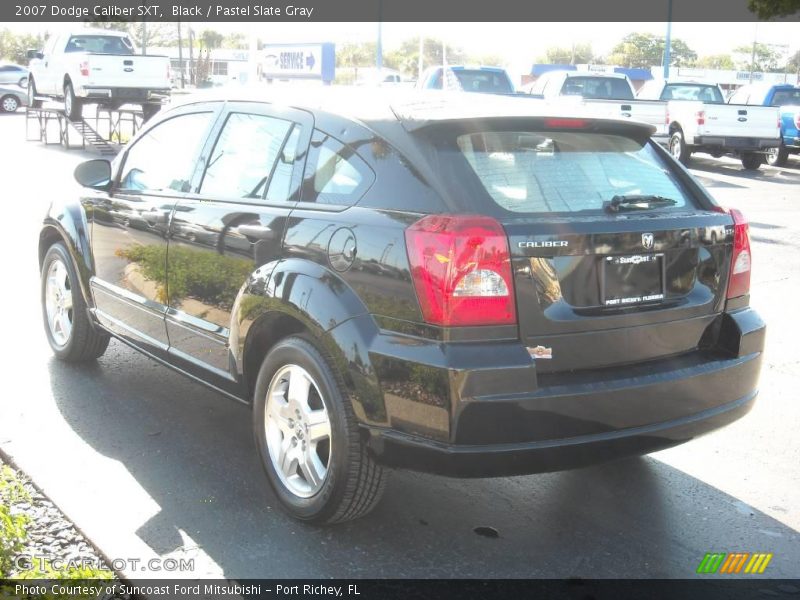 Black / Pastel Slate Gray 2007 Dodge Caliber SXT