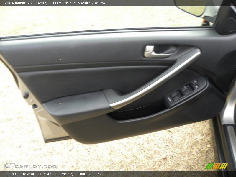 Desert Platinum Metallic / Willow 2004 Infiniti G 35 Sedan