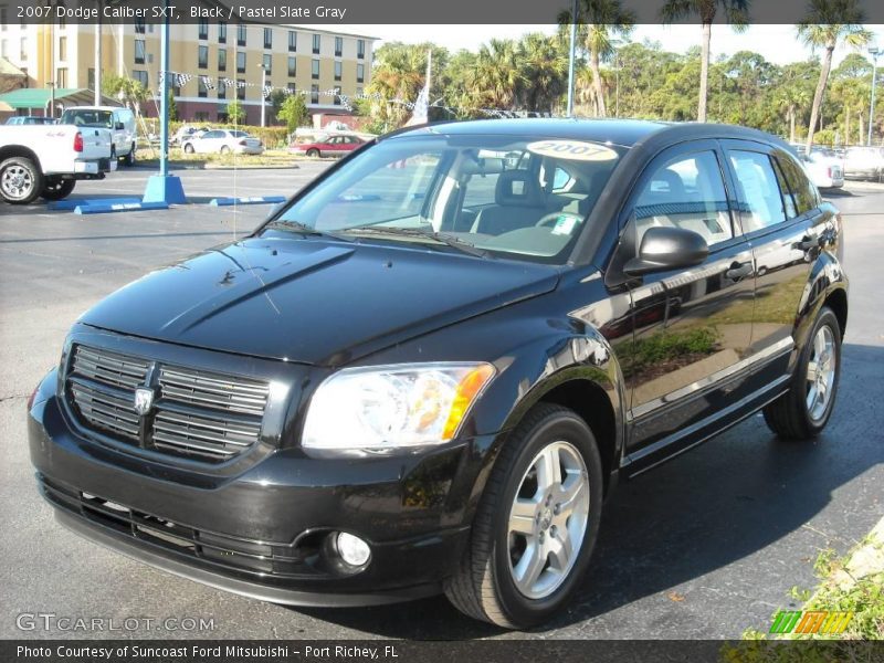 Black / Pastel Slate Gray 2007 Dodge Caliber SXT