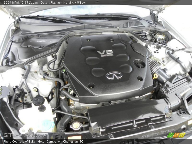 Desert Platinum Metallic / Willow 2004 Infiniti G 35 Sedan