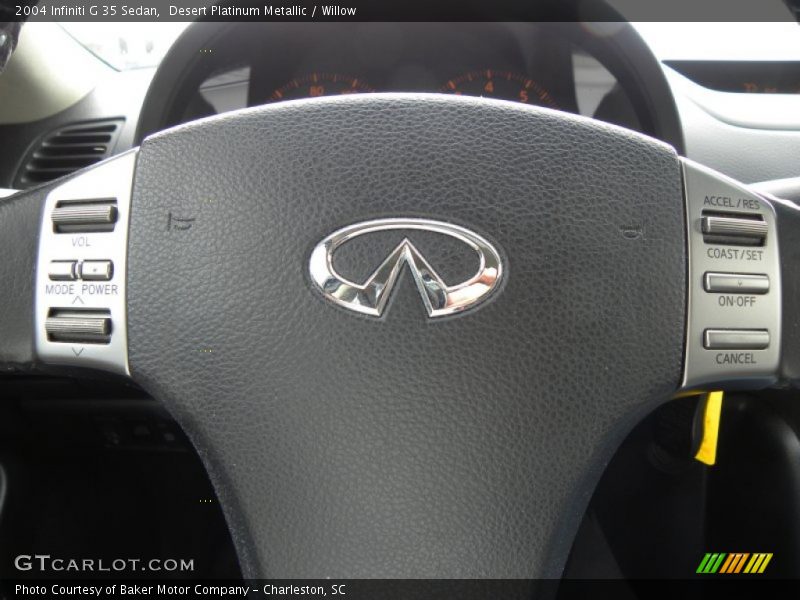 Desert Platinum Metallic / Willow 2004 Infiniti G 35 Sedan