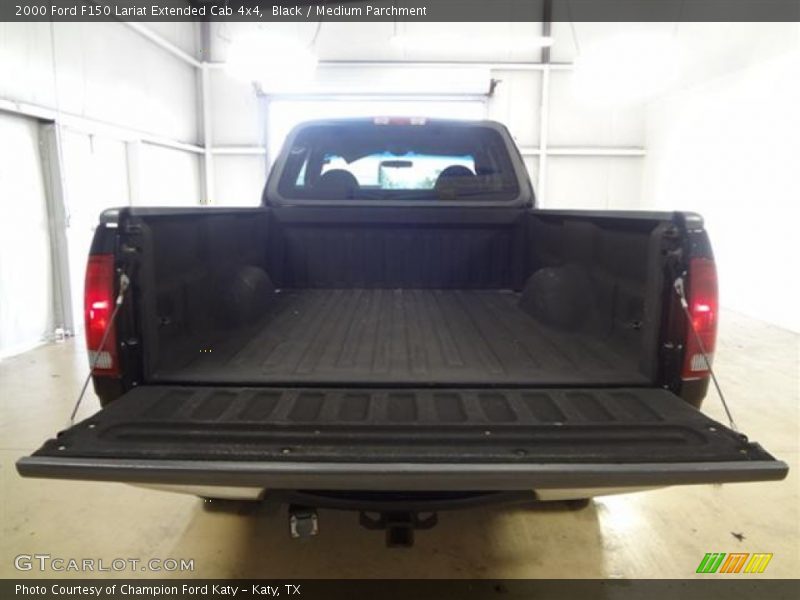 Black / Medium Parchment 2000 Ford F150 Lariat Extended Cab 4x4