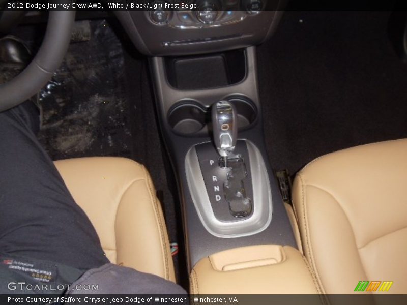  2012 Journey Crew AWD 6 Speed AutoStick Automatic Shifter