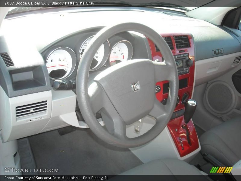Black / Pastel Slate Gray 2007 Dodge Caliber SXT