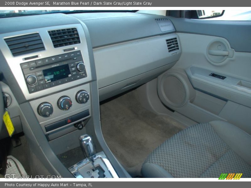 Marathon Blue Pearl / Dark Slate Gray/Light Slate Gray 2008 Dodge Avenger SE