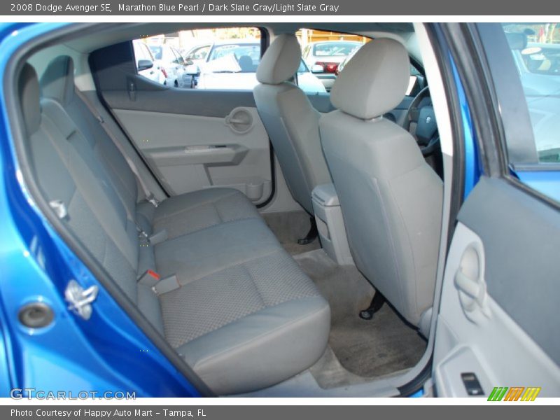 Marathon Blue Pearl / Dark Slate Gray/Light Slate Gray 2008 Dodge Avenger SE