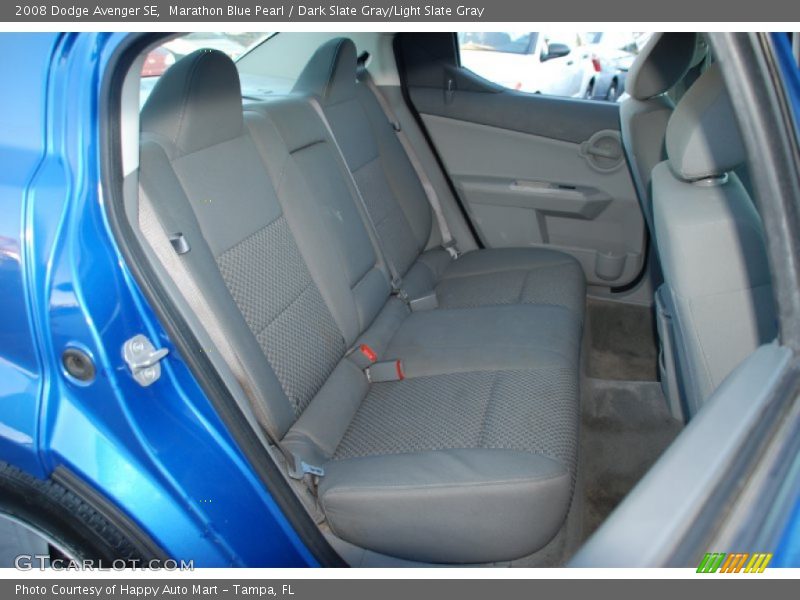 Marathon Blue Pearl / Dark Slate Gray/Light Slate Gray 2008 Dodge Avenger SE