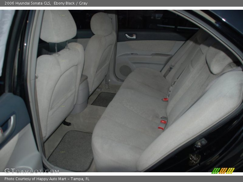 Ebony Black / Gray 2006 Hyundai Sonata GLS