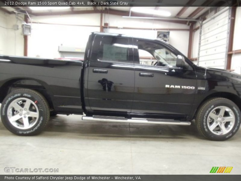 Black / Dark Slate Gray 2012 Dodge Ram 1500 Sport Quad Cab 4x4