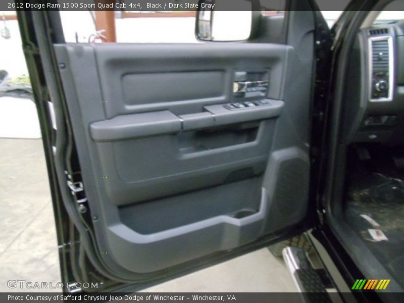 Black / Dark Slate Gray 2012 Dodge Ram 1500 Sport Quad Cab 4x4