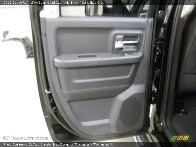 Black / Dark Slate Gray 2012 Dodge Ram 1500 Sport Quad Cab 4x4