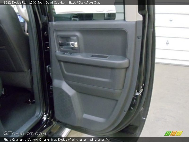 Black / Dark Slate Gray 2012 Dodge Ram 1500 Sport Quad Cab 4x4