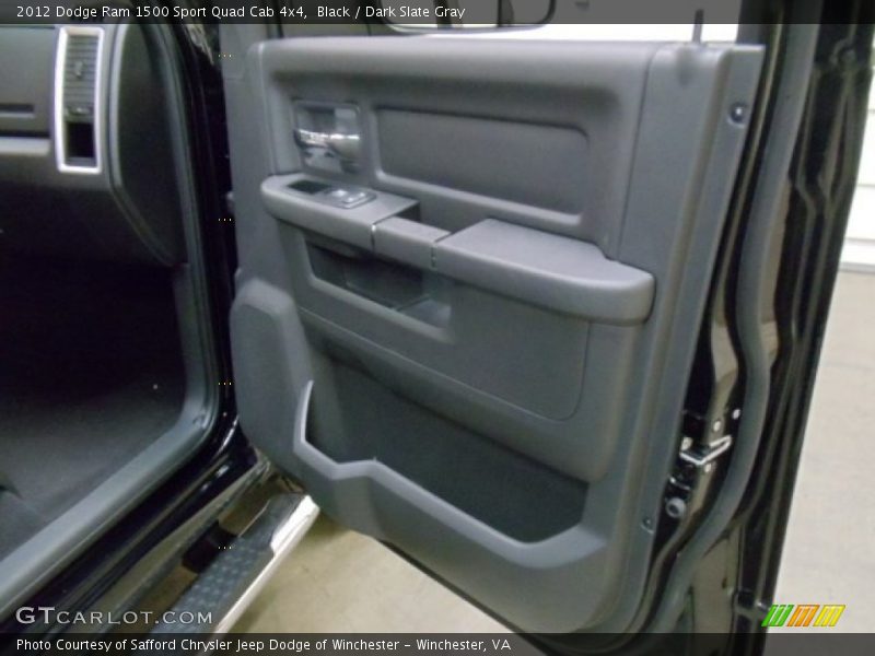 Black / Dark Slate Gray 2012 Dodge Ram 1500 Sport Quad Cab 4x4