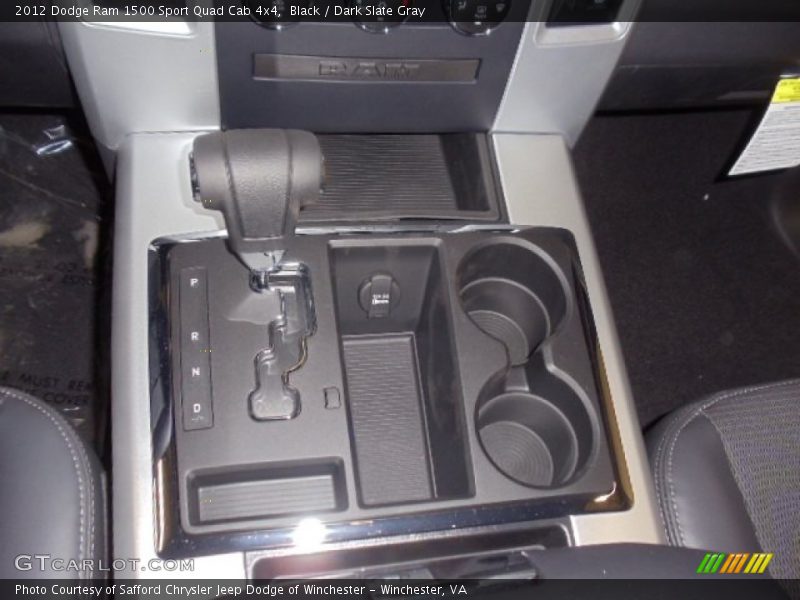 Black / Dark Slate Gray 2012 Dodge Ram 1500 Sport Quad Cab 4x4