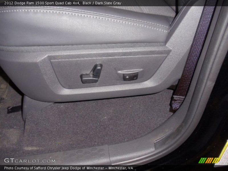 Black / Dark Slate Gray 2012 Dodge Ram 1500 Sport Quad Cab 4x4