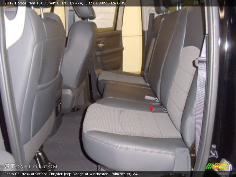 Black / Dark Slate Gray 2012 Dodge Ram 1500 Sport Quad Cab 4x4