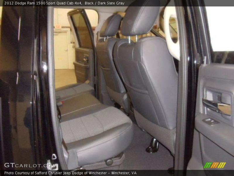 Black / Dark Slate Gray 2012 Dodge Ram 1500 Sport Quad Cab 4x4