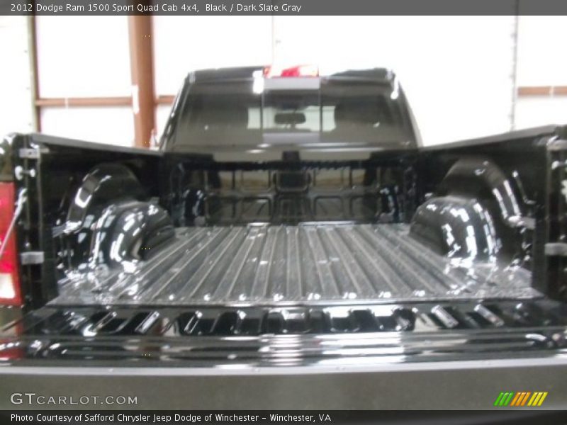 Black / Dark Slate Gray 2012 Dodge Ram 1500 Sport Quad Cab 4x4